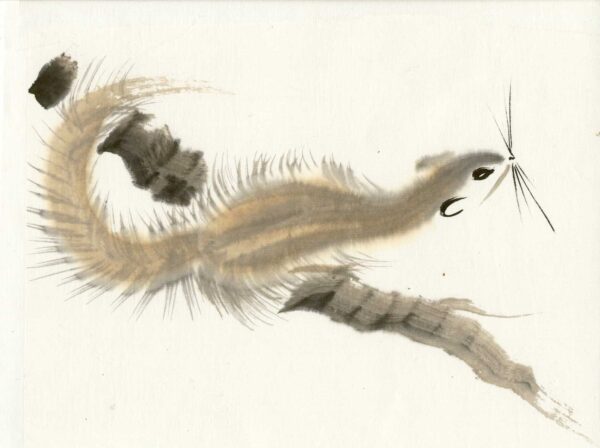 Eekhoorn1sumi-e
